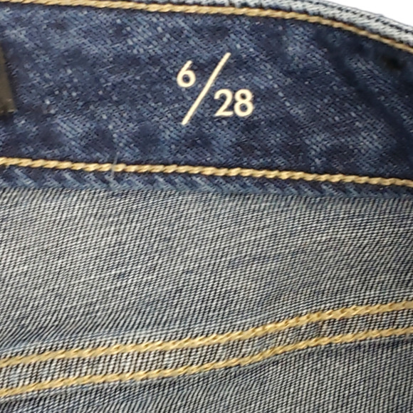 LIVERPOOL LOS ANGELES Women's Kick Flare Cropped Jeans In Millpond Blue Size 6 - Picture 7 of 11